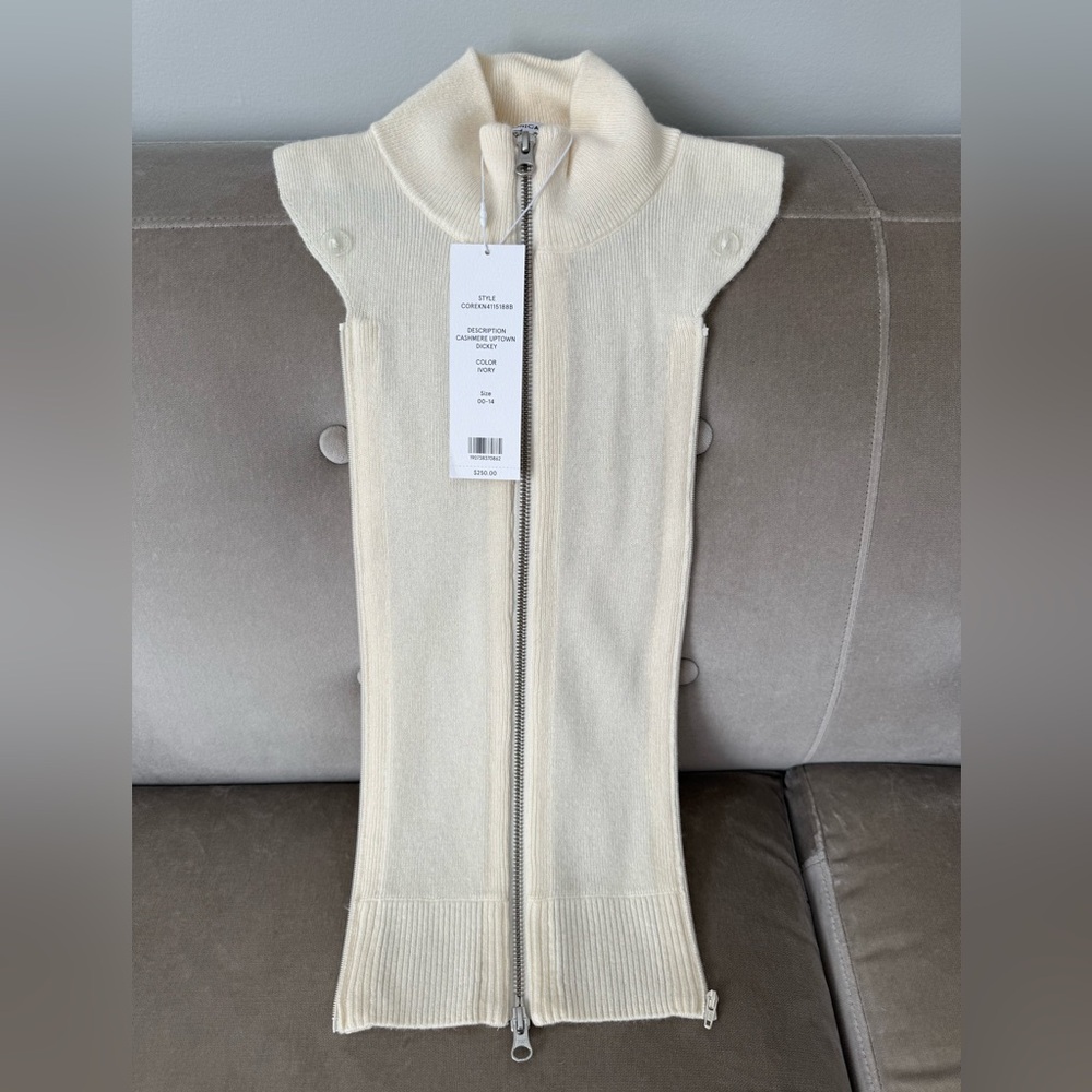 Veronica Beard Uptown Cashmere Dickey - brand new with tags